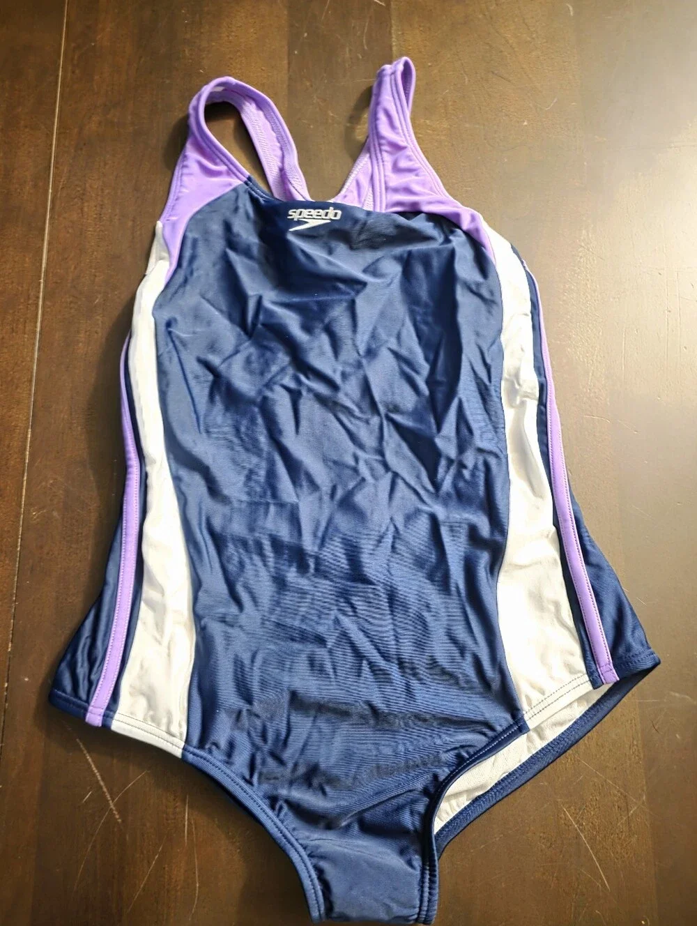 Speedo Girls Infinity Splice One Piece Swimsuit| Big Girls Size 14| New W Tags